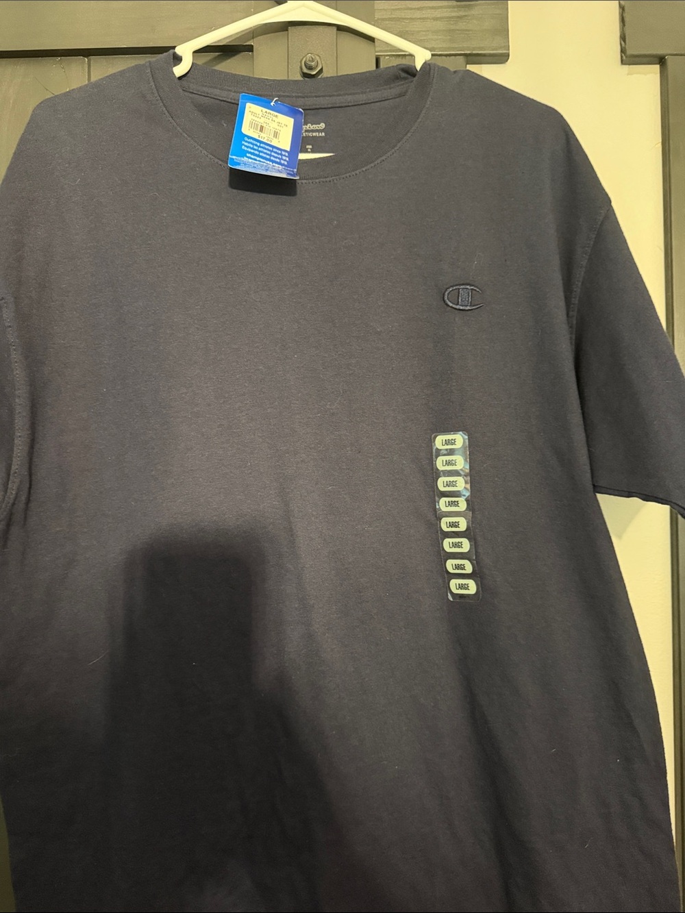 Champion Short Sleeve Crewneck T-Shirt - Navy